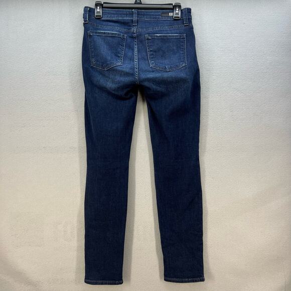 Kut From The Kloth Jeans Women's 0 Dark Blue Catherine Boyfriend Preppy Normcore - Picture 10 of 16